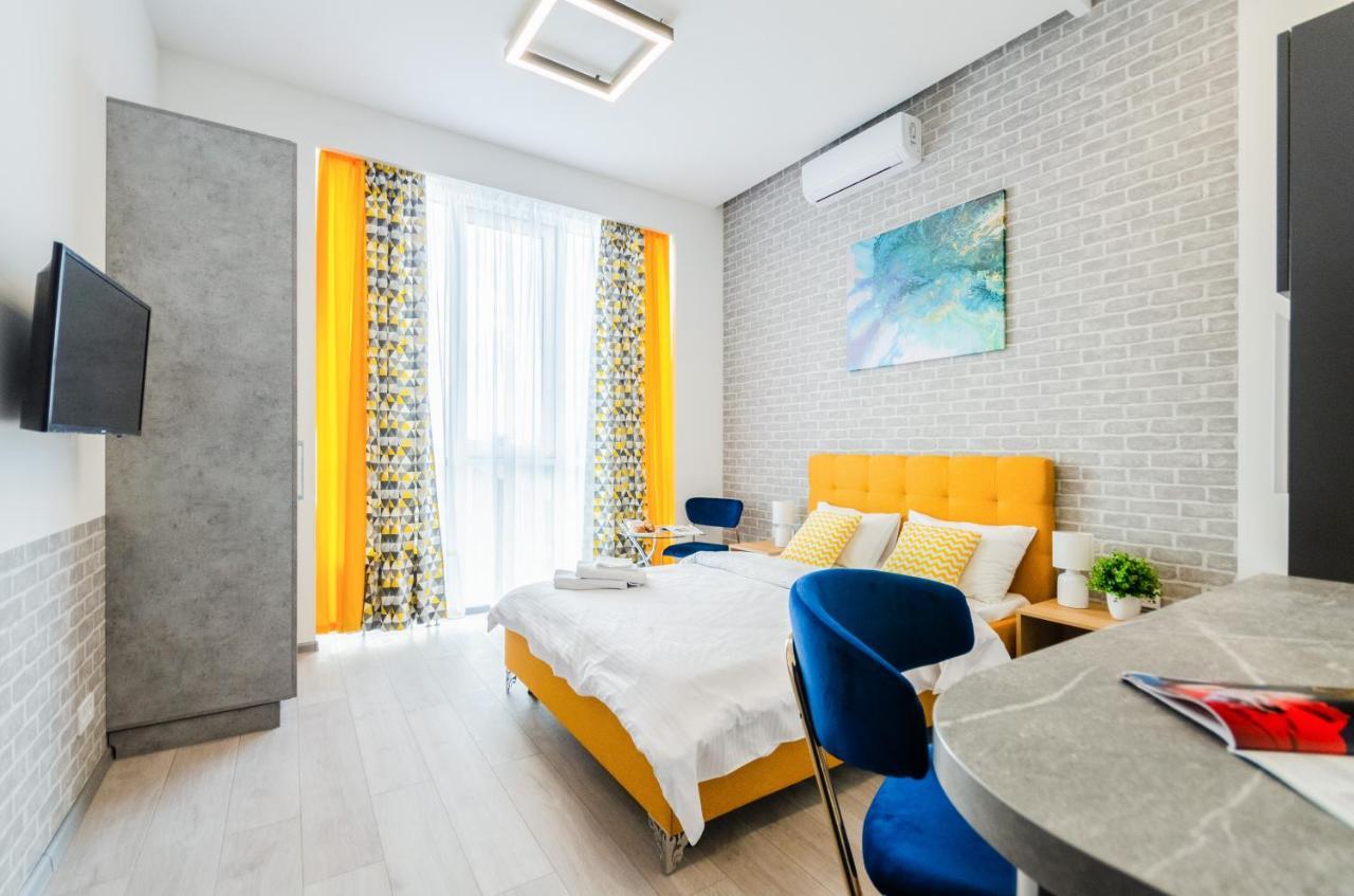 View Smart Apartment Kvartet Railway Station 4D Kiev Exterior foto